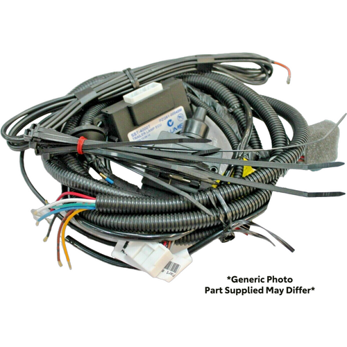 Toyota Trailer Wiring Harness 7 Pin Small Round For Landcruiser 70 Wagon & Troopy 09/2013-Onwards