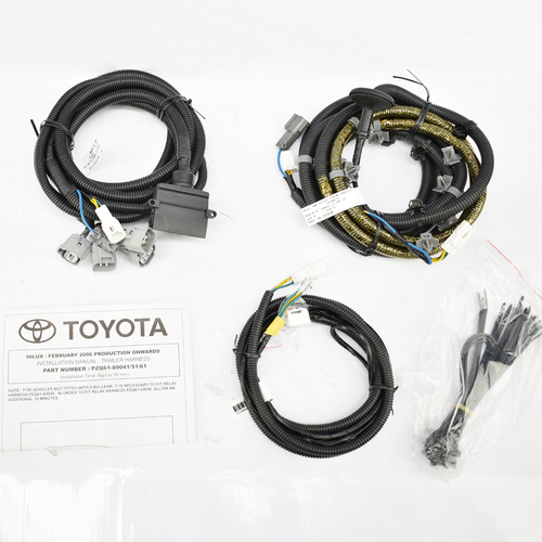 Toyota Hilux 7 Pin Flat Wiring Harness Feb 2005 - June 2015 