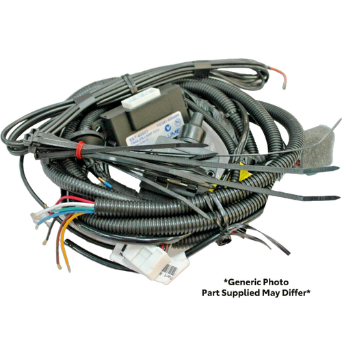 Toyota Trailer Wiring Harness 7 Pin Small Round For Fortuner 08/2015-Onwards