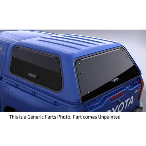 Toyota Canopy Smooth Lift Up Windows X2 Unpainted for Hilux Double Cab SR5 06/2020-on