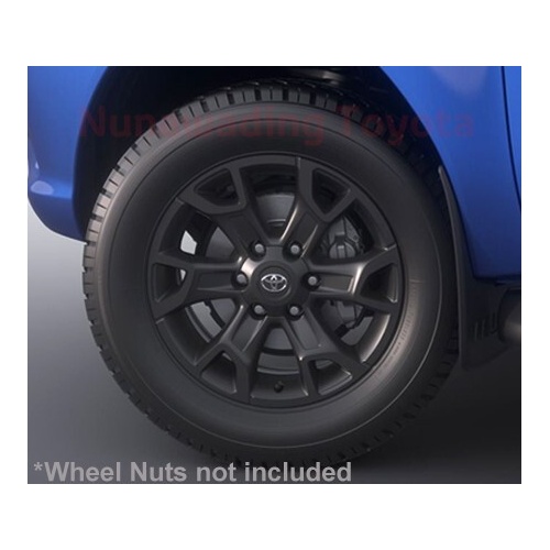 Toyota Hilux & Fortuner 18" Alloy Wheel Matte Black
