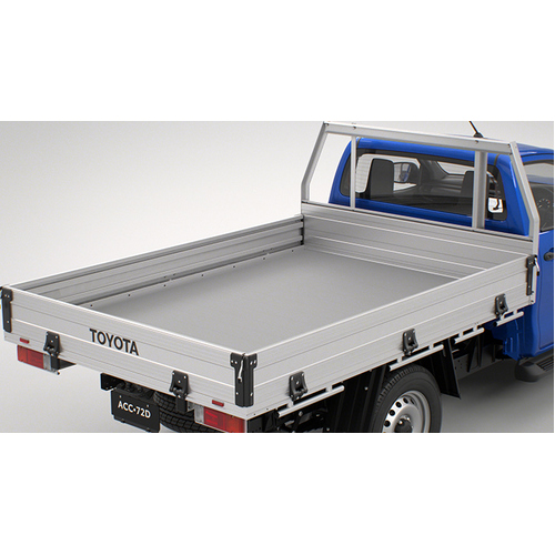 Toyota Fitted General Purpose Alloy H-Duty Floor Tray Body 2550x1842mm