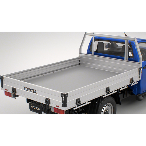 Toyota General Purpose Alloy Tray 2400x1762mm for Hilux Single Cab 08/2015-08/2025