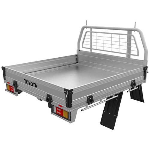 Toyota Heavy Duty Alloy Tray 1800x1842mm for Hilux Double Cab 08/2015-Present