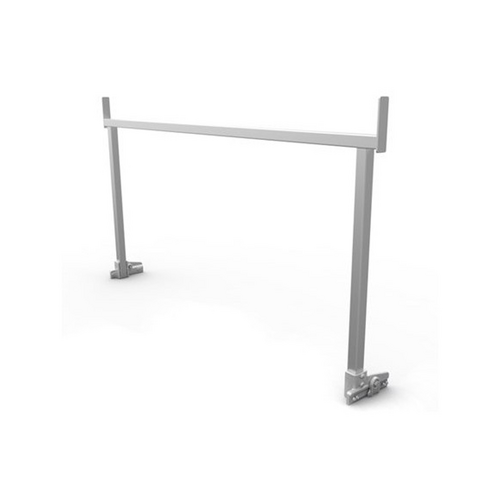 Toyota Rear Ladder Rack Quick Look Square H/Board for Hilux with General Purpose Alloy Tray