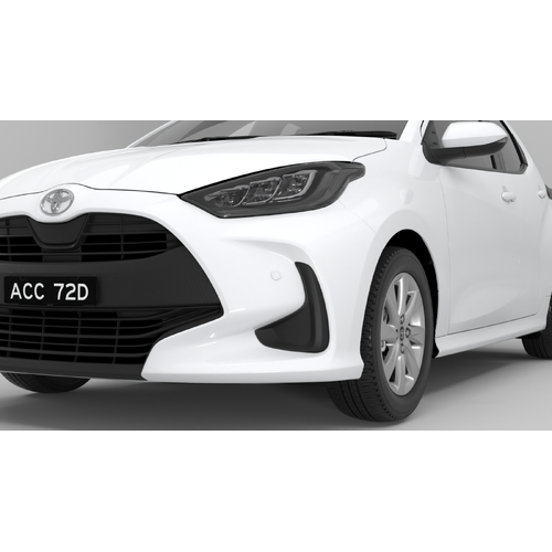 Toyota Front Corner Park Assist Kit Silver Pearl 1F7 for Yaris Ascent SX From 05/2020