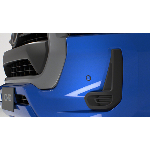 Toyota Front Park Assist Low Grade Bumper Cover Nebula Blue for Hilux SR